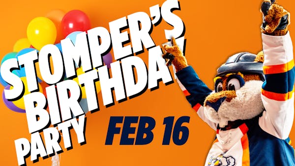 STOMPER'S BIRTHDAY, presented by Big Air Trampoline Park