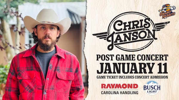 CHRIS JANSON TABBED AS PERFORMER FOR “POSTGAME CONCERT NIGHT”