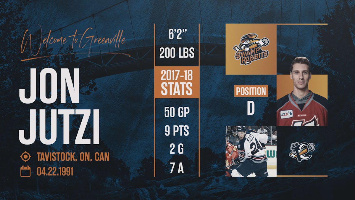 Swamp Rabbits Add Experienced Defenseman Jutzi
