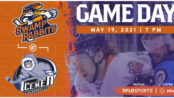GAME PREVIEW (5/19/2021): SWAMP RABBITS at ICEMEN, 7 PM