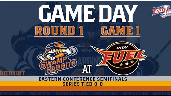 GAME PREVIEW (6/8/2021): SWAMP RABBITS at FUEL, 7:05 PM EASTERN CONFERENCE SEMIFINALS (GAME 1)