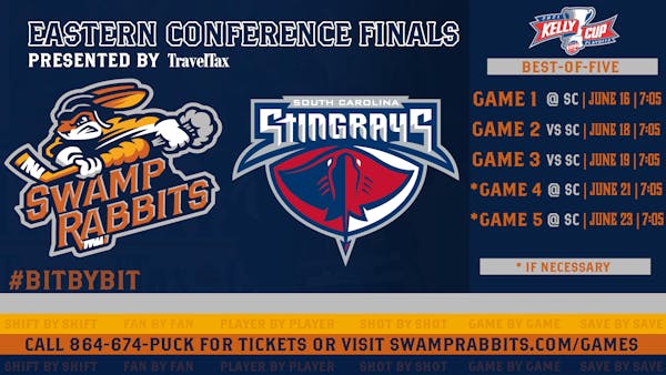 RABBITS ANNOUNCE EASTERN CONFERENCE FINALS SCHEDULE, REDUCED SOCIAL DISTANCING GUIDELINES AT HOME GAMES