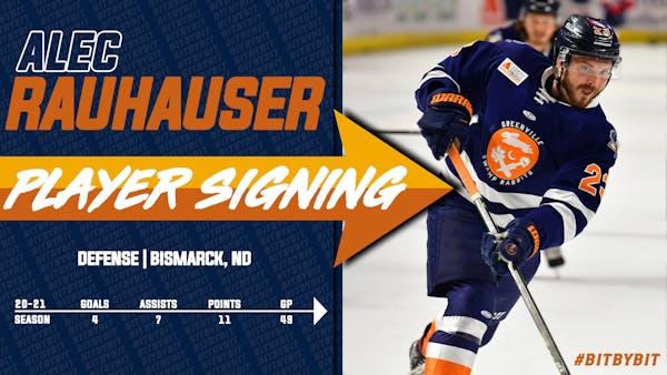 RABBITS RE-SIGN RAUHAUSER FOR 21-22