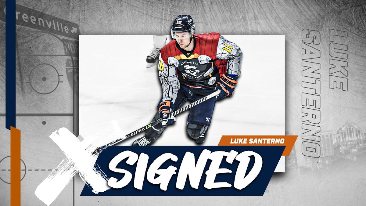 SWAMP RABBITS RE-SIGN LUKE SANTERNO