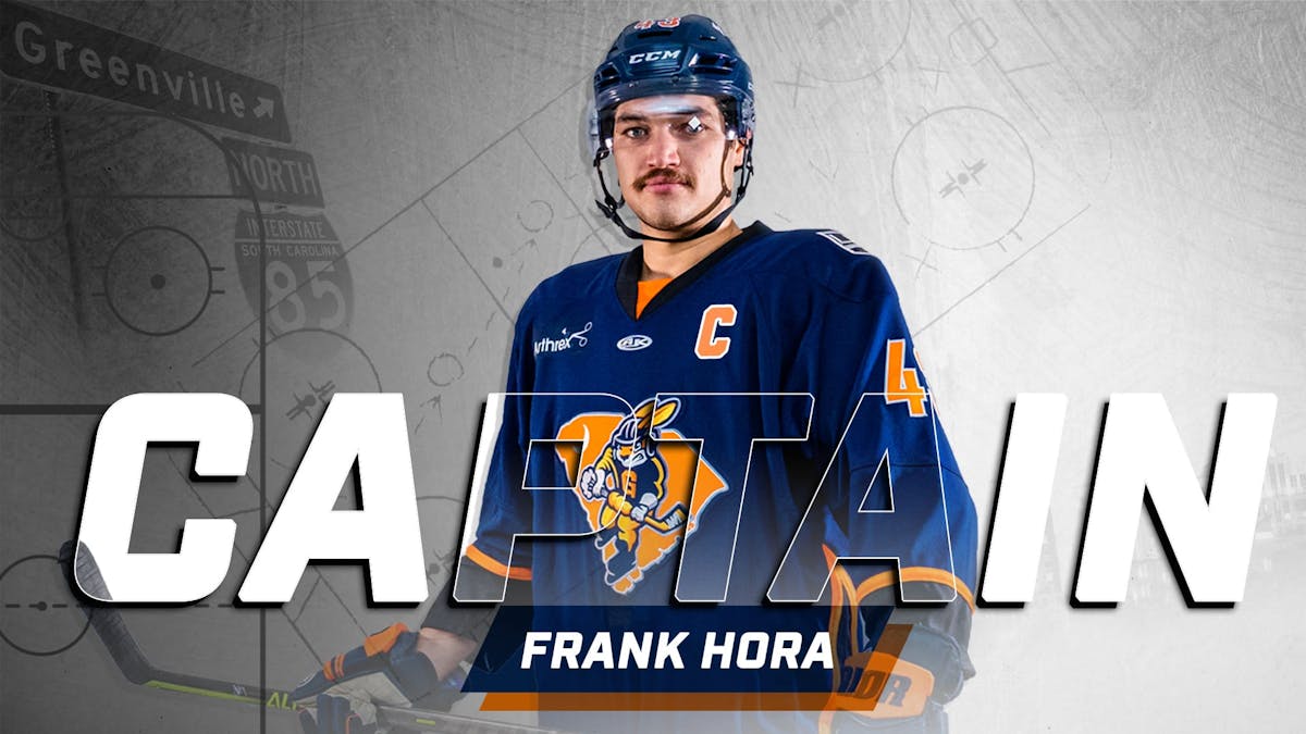FRANK HORA NAMED CAPTAIN OF SWAMP RABBITS