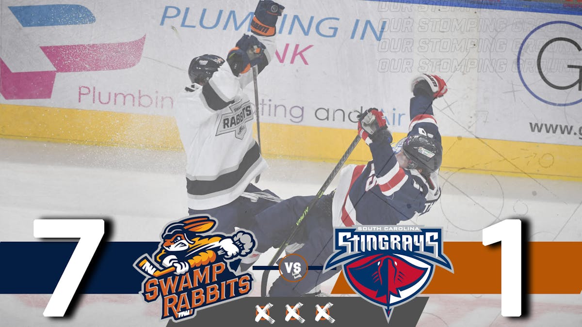 SEVEN DIFFERENT RABBITS SCORE, GREENVILLE DOWNS SAVANNAH FOR THIRD STRAIGHT WIN