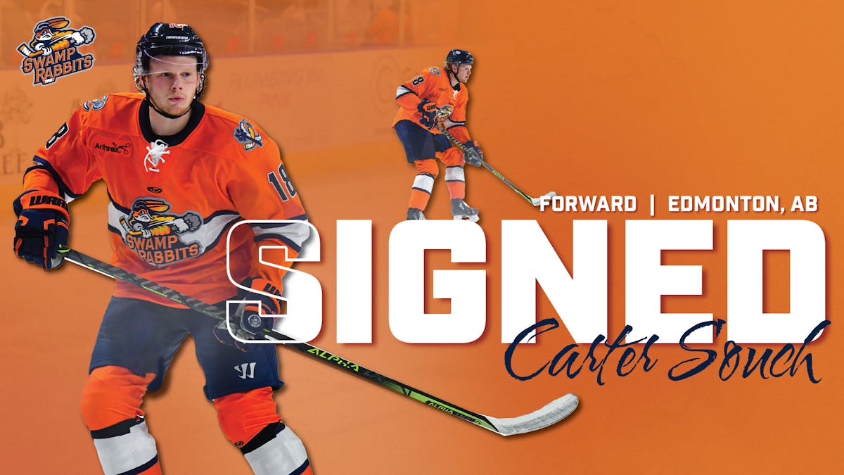 CARTER SOUCH RETURNS FOR SECOND SEASON WITH SWAMP RABBITS