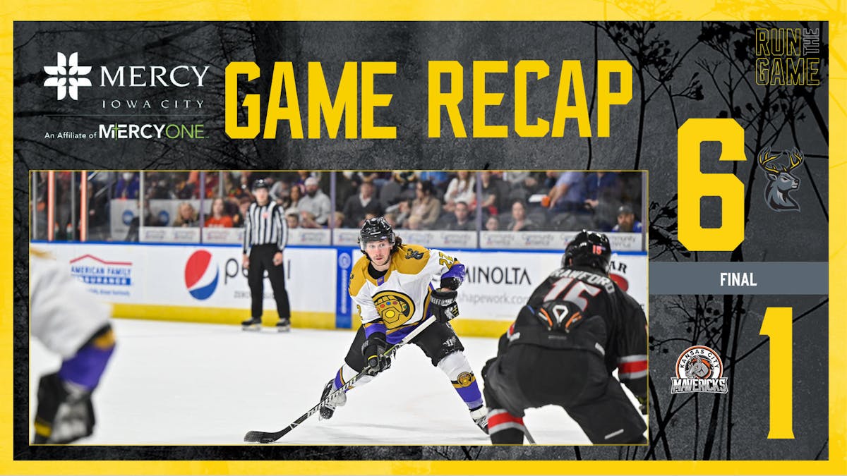 Iowa dominates Kansas City for team-record 7th straight win, 6-1