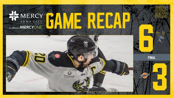 Iowa doubles up Fort Wayne in penalty-filled game, 6-3