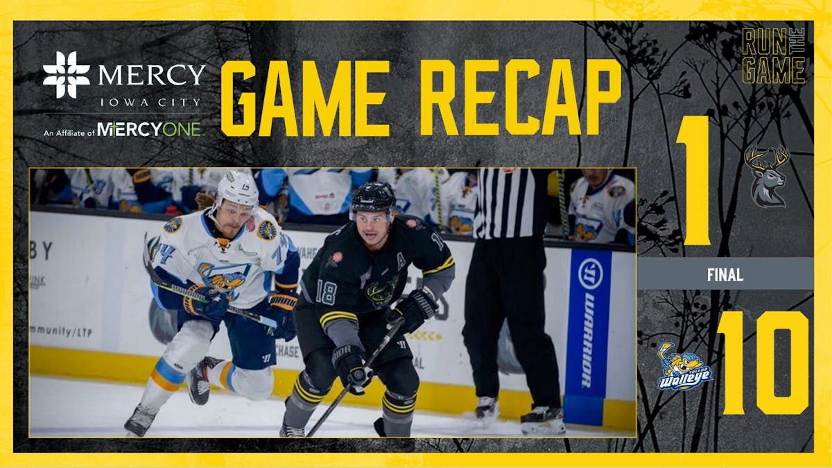 Heartlanders bested by Walleye at Xtream Arena