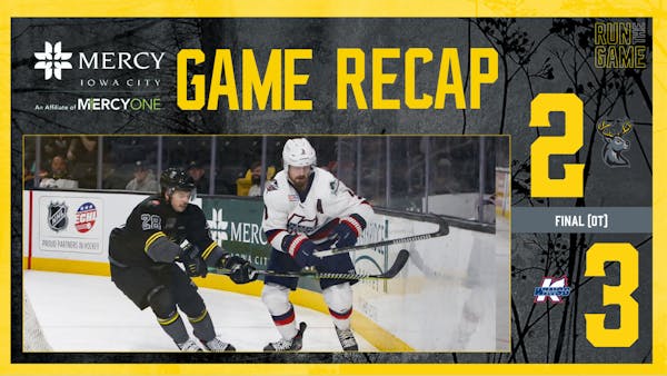 Heartlanders battle back twice to force OT vs. Kalamazoo