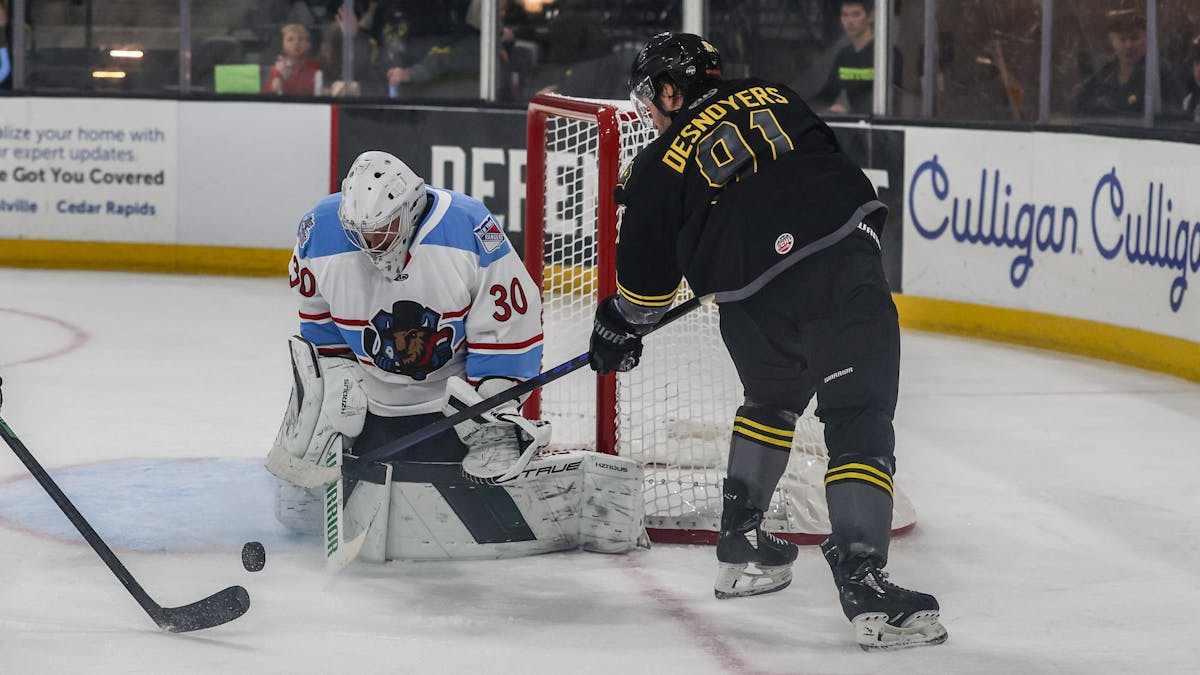 Heartlanders drop tight OT battle to Bison, 4-3