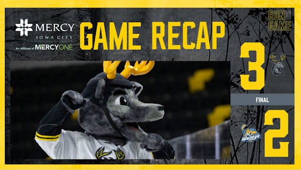 3-Goal Third Leads to back-to-back Iowa wins, 3-2