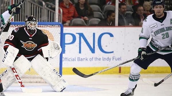 Fuel Stymied by Everblades Offense