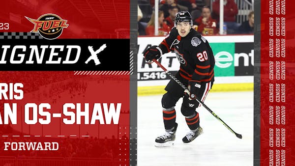FUEL SIGN FORWARD CHRIS VAN OS-SHAW
