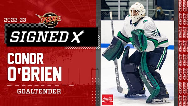 INDY SIGNS GOALTENDER CONOR O’BRIEN