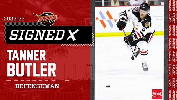 INDY SIGNS DEFENSEMAN TANNER BUTLER