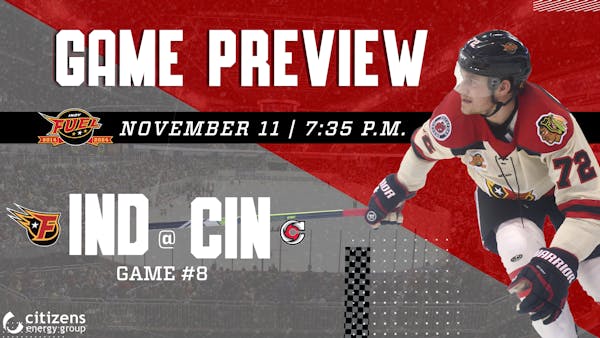 THE FUEL HEAD TO CINCINNATI ON SATURDAY NIGHT