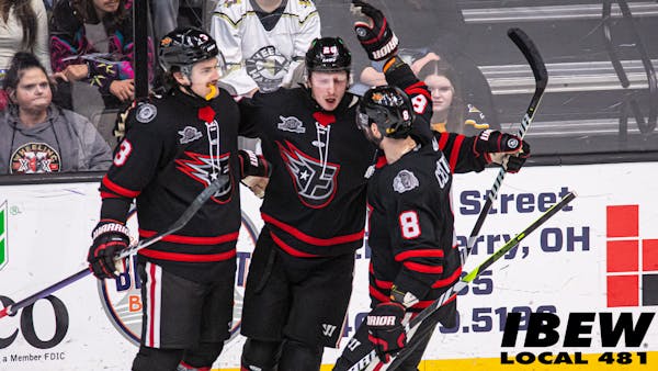 MARTIN NETS HAT TRICK IN 5-2 WIN OVER WHEELING