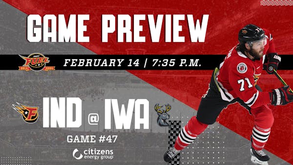 FUEL HEAD TO IOWA FOR THREE GAME ROAD TRIP