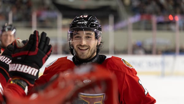 INDY'S MAKSIMOVICH NAMED HOWIE'S HOCKEY TAPE ECHL ROOKIE OF THE MONTH