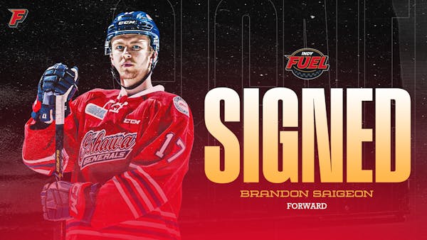 INDY SIGNS FORWARD BRANDON SAIGEON