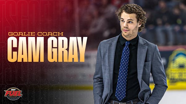 FUEL BRING BACK CAM GRAY AS GOALIE COACH