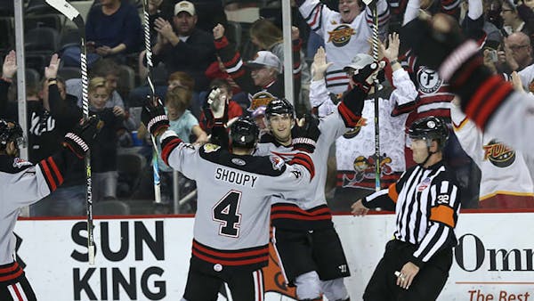 Back to Back Third Period Goals Hands Indy Win Over Greenville
