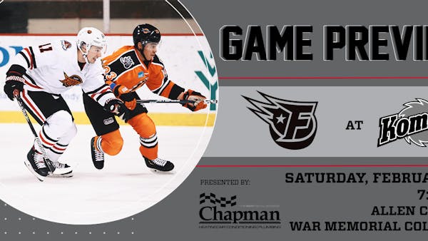 Fuel Visit Fort Wayne for Saturday Night Matchup
