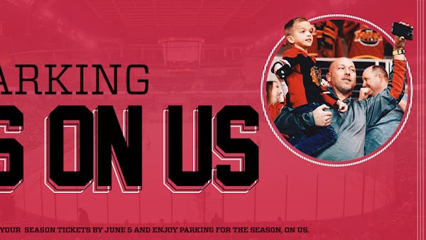 Purchase a Full Season Ticket package by June 5 and receive complimentary parking!