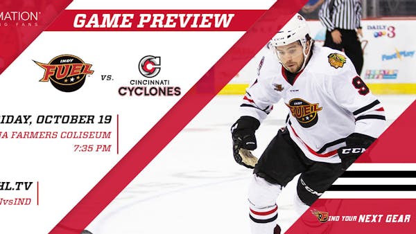 Fuel continue homestand Friday against Cincinnati