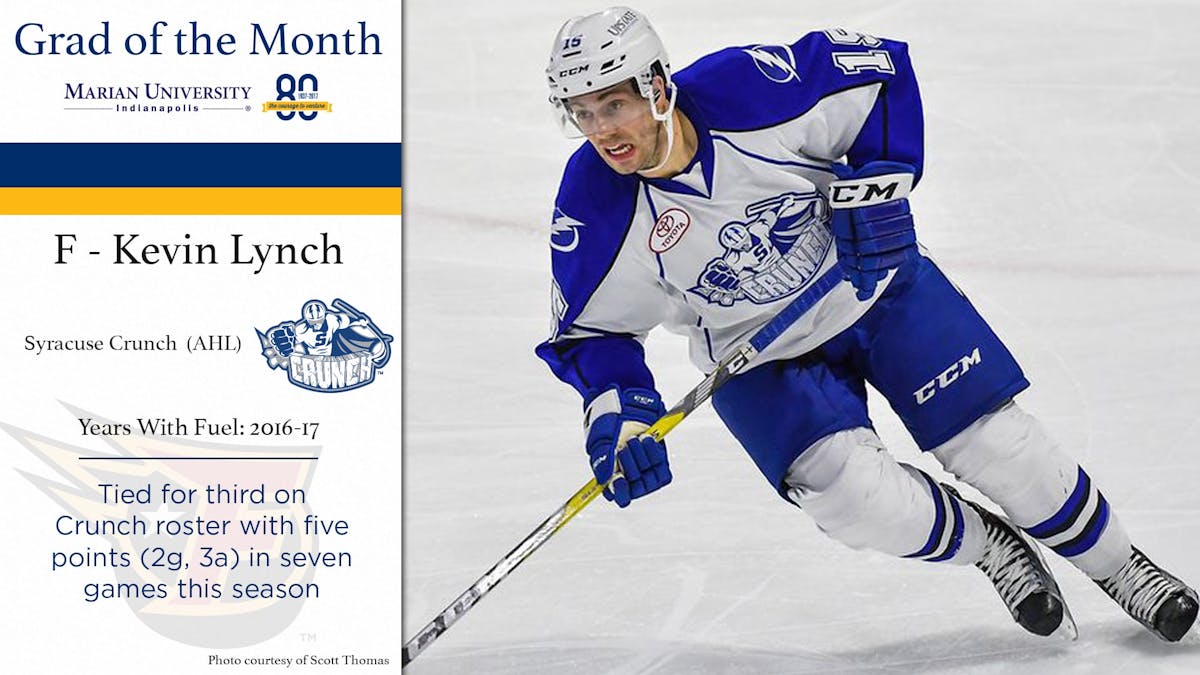 Fuel Grad of the Month – Kevin Lynch