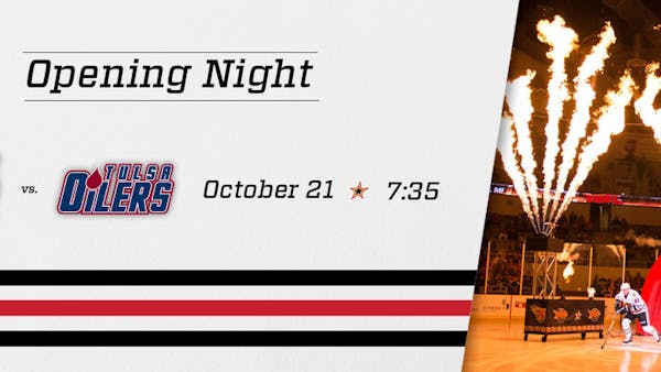 Opening Night arrives on Saturday, October 21