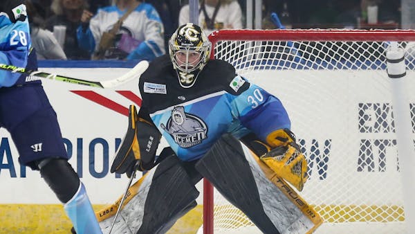 Icemen's Matt Vernon Named Warrior ECHL Goaltender of the Week