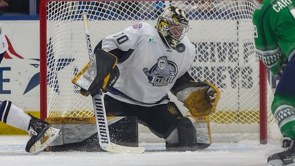 Icemen's Vernon Named ECHL Goaltender of the Week