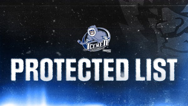 Icemen Announce 2024 Protected List of Players