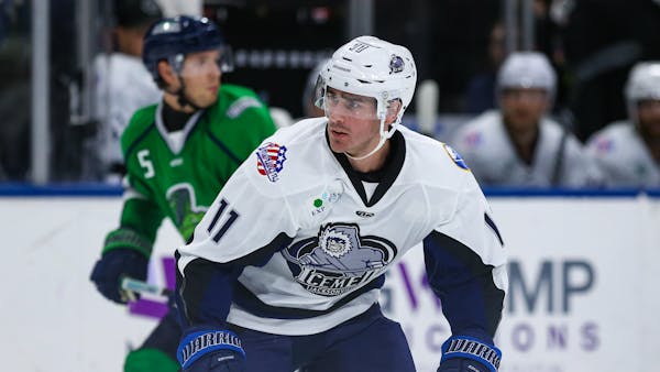 Icemen Bring Back Rookie Forward Justin McRae