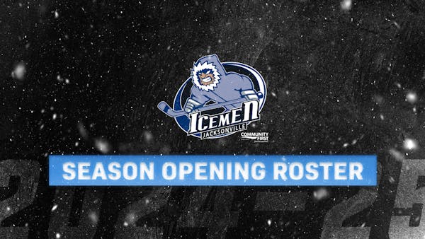 Icemen Announce 2024-25 Season Opening Roster
