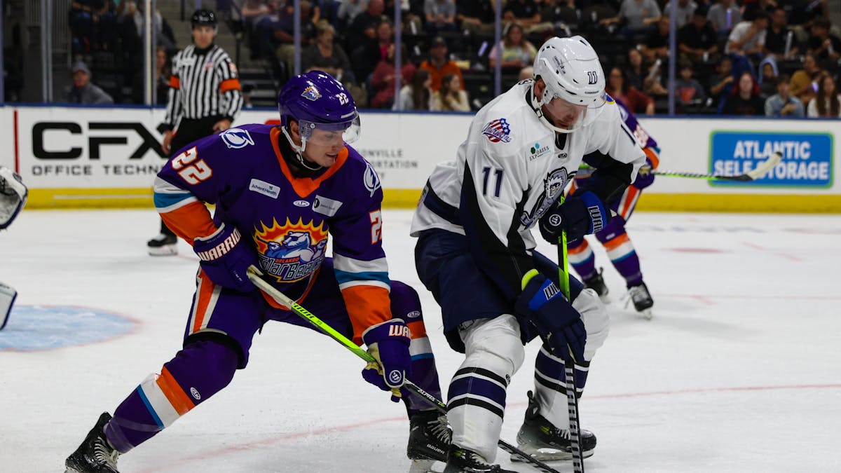 Icemen Fall in OT in Orlando, but Extend Point Streak to Seven Games