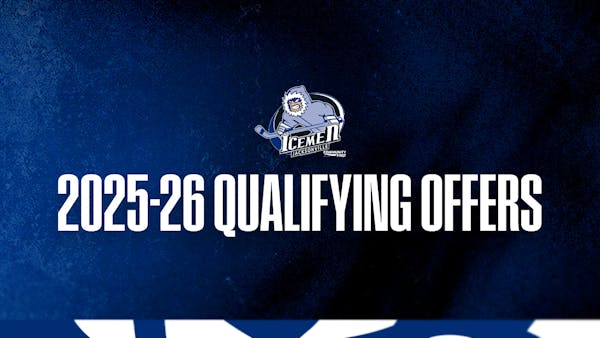 Icemen Extend Qualifying Offers to Five Players
