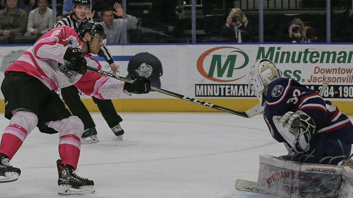Icemen Earn Point in Shootout Loss