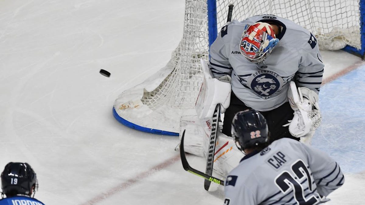 Henault's OT Winner Lifts Icemen to Road Win at Greenville