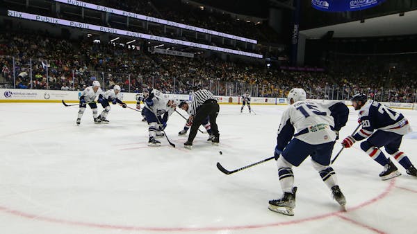 Icemen Earn a Point in Front of Record Crowd of 14,072