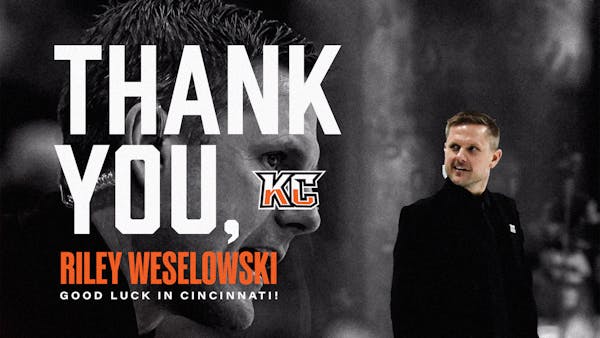 KANSAS CITY MAVERICKS STATEMENT ON RILEY WESELOWSKI