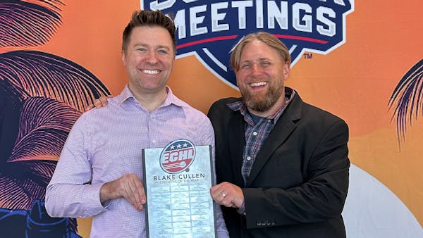 GOLDBERG RECEIVES ECHL EXECUTIVE OF THE YEAR AWARD