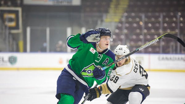 O’BRIEN BEATS MARINERS IN OT AFTER THIRD PERIOD RALLY