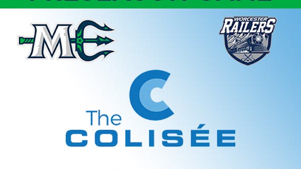 MARINERS TO HOST RAILERS IN LEWISTON FOR PRESEASON ACTION