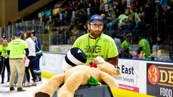 MARINERS TO HOLD MODIFIED TEDDY BEAR TOSS