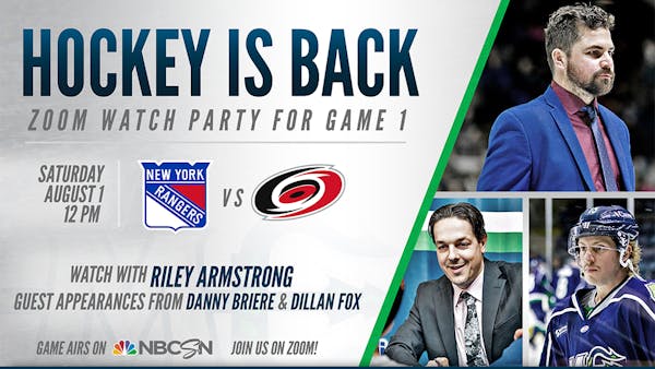 MARINERS HOLD VIRTUAL “WATCH PARTY” FOR THE RETURN OF HOCKEY