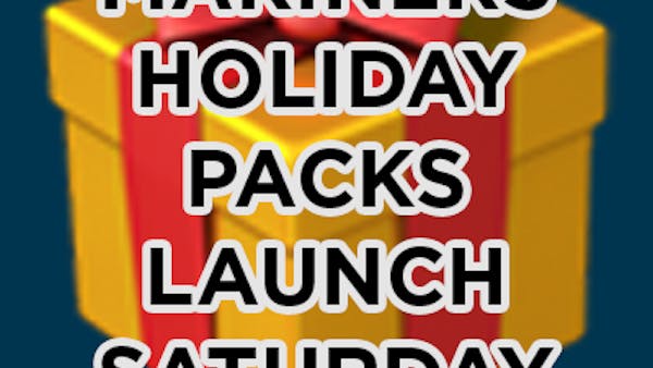 MARINERS ANNOUNCE 2019-20 HOLIDAY PACKS